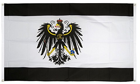Flaggenfritze® Balkonflagge Preußen