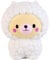 Anboor Süßes Tier Schaf Kawaii Squeeze Spielzeug Jumbo Langsam Steigend Squeeze Toys für Erwachsene und Kind (Weiß, 11x11x13Cm, 1 Stück)