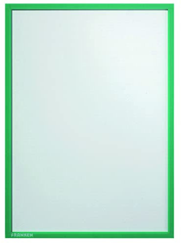 FRANKEN Dokumentenhalter Frame It ECO, DIN A4, magnetisch, 10 Stück, farblich sortiert, ITH4M/10 99