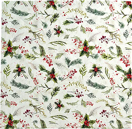 Sander Kissenhülle 'Holly Berry', original, Größe:50 x 50 cm