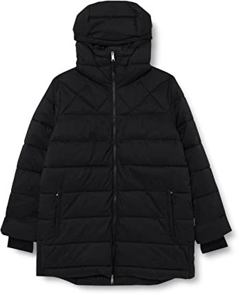 Schöffel Damen Insulated Parka Boston L, wasserabweisender, winddichter Parka, funktioneller und stylischer Wintermantel, black, 38