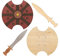 Baker Ross FE458 Gladiator Holzschwerter und Schilde, zum Dekorieren. Bemalen Sie Ihre eigenen Sets, Kostümset für Kinder, 2 Stück