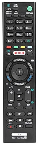 AULCMEET RMT-TX100D Mando a Distancia Reemplazo para Sony TV KD-43X8308C KD-43X8309C KD-49X8305C KD-75X850xC KD-75X8501C KD-75X8505C KD-65X850xC KD-65X8501C KD-65X8505C KD-65X8507C KD-65X8508C