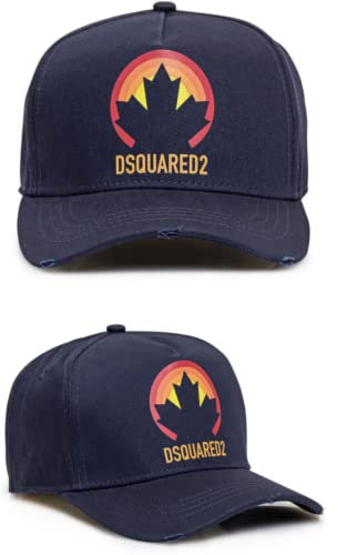 DSQUARED2 Mirror Baseballcap Kappe Basebalkappe Trucker White
