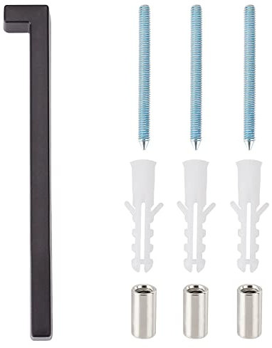 CREATCABIN Numéro Maison Flottant 1 numéros D'Adresse pour Maison Alliage Métal Grand Moderne avec Kit Clous Support Mural pour Maison Boîte aux Lettres Rue Porte D'Entrée Extérieur Cour Extérieure 5