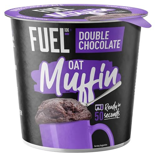 FUEL10K Chocolate Oat Muffin Protein Snack Pot, 52 g (Pack of 1)