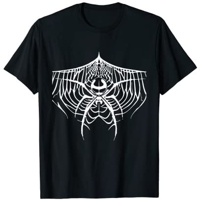 Spinne im Spinnennetz T-Shirt