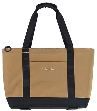 Vincita TO-TE Vordertasche für Brompton-Fahrrad, Braun