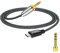 J&D Cavo Audio USB C a 3,5mm/6,35mm 1/4 Pollice con Adattatore da 3,5mm e 6,35mm, Cavo Ausiliario per Auto, Adattatore per Cuffie, Compatibile con la Serie iPhone 15/16, 1 m