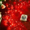 Ariceleo 5m 50 LED Wasserdichte Lichterkette, Batteriebetrieben, 1 Packung Rot Kupferdraht-Lichter mit Fernbedienung, Timer & Funkelmodus, Ideal für Schlafzimmer, Hochzeit, Weihnachtsdekoration