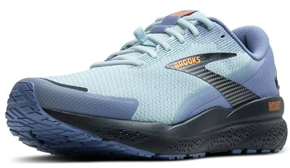 Brooks Ghost 16 Weatherized Neutral Herren-Laufschuh, Country Blue/Winter Sky/Ebony, 45 EU