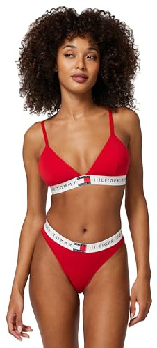 Tommy Hilfiger Damen Triangel BH mit Logobund