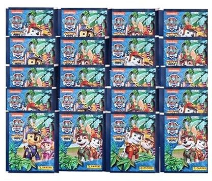Panini Paw Serie 10 „Jungle Pups“ Patrol Sticker (2024) – 20x Stickertüten (Deutsche Version)