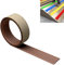 Rubber Stair Nosing Strip Self Adhesive Anti Slip Stair Nose for Indoor Wooden Steps Concrete Carpet Tiles Dark Brown 12m (39.3ft) Length