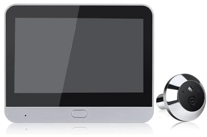 Feriany Tuya Peephole - Cámara móvil para vigilancia remota mediante wifi, vídeo HD