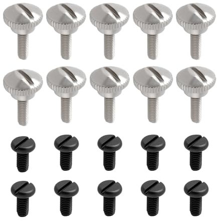 ECSiNG 20 Pieces Industrial Sewing Machine Screw Kit for Presser Foot, Needle Clamp, and Fixing Screws Compatible with Single Needle Industrial Sewing Machines