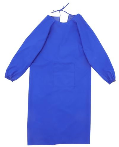 DIYEAH Oil Coveralls for Kitchen Work Long Sleeves Apron for Dishwashing Cleaning and Cooking