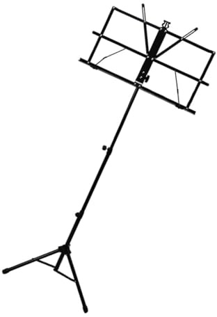 SUPVOX Music Stand Tripod Sheet Retractable for Book Stand Desk Portable Folding Music Holder for Guitar Violin Orchestral Use