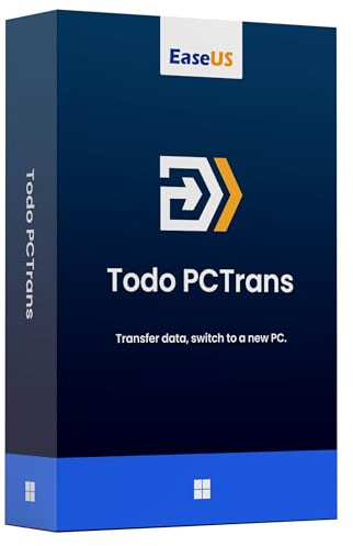EaseUS Todo PCTrans 14 Professional - PC-Umzug leicht gemacht, Übertragung von Programmen, Dateien & Einstellungen, 2 PCs, für Win 11/10/8/7