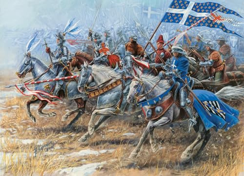 Zvezda 500788036 - 1:72 French Knights and Cavalry