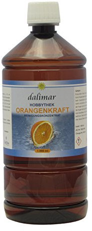 ORANGENKRAFT HT von Dalimar, Allzweckreiniger nach Originalrezeptur der Hobbythek, Orangenreiniger, Kraftreiniger Konzentrat 1,0 Liter PET Flasche
