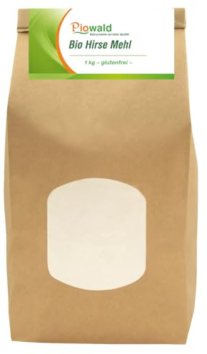 BIO Hirse Mehl - 1 kg, glutenfrei