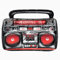 Amscan Inflatable Boombox Party Decoration - 1 Pc.,One Size,Multicolor,842116