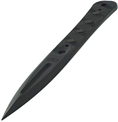 VZ Grips Executive Dagger (Black, 7 5/8” Length, 1” Width, 1/4” Thick, 39.1g, G10 Handle, Stainless Steel Blade, Tactical, Unisex)