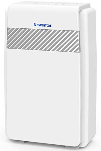 Newentor Luftreiniger mit H13 HEPA Filter, Luftreiniger gegen Rauchgeruch, Raumgröße bis zu 55 ㎡, Raumluftreiniger für Allergiker, Luftwäscher Pollenfilter, Air Purifier