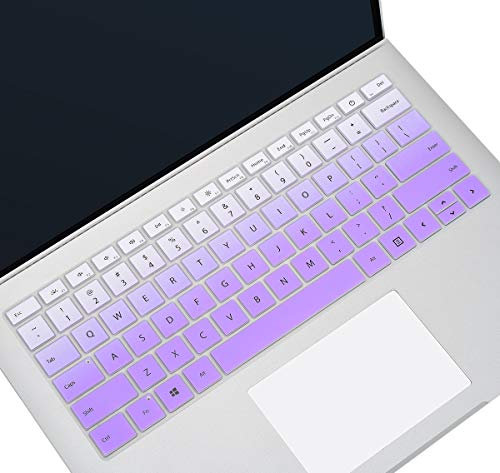 Housse de clavier en silicone pour ordinateur portable Microsoft Surface 5 4 3 13,5 et 15 pouces 2022-2019, Surface Laptop Studio 14,4, Surface Laptop 4 3