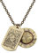 FAADBUK Anime Jewelry Bronze Straw Hat Necklace and Keychain Cosplay Fans Gift