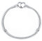 MariaFonte Bracciale con chiusura in argento Sterling a forma di cuore (Lunghezza 19 cm)