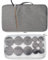 Goodtar Portable Hot Stones Massage Set with Warmer Kit with 12 PCS Basalt Stones/Rocks Massage Stone Kit Heater Bag for Relax Muscles Home Spa Health Natural Massage
