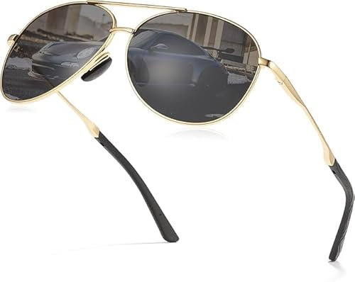 Cyxus Sonnenbrille, für Männer und Frauen, polarisiert, klassisch, für den Außenbereich, UV400, für Fahren, Angeln, Reisen