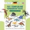 Papierdrachen 100+ Tattoos für Jungen - hautfreundliche Kindertattoos - Dinosaurier - Tattoos für Kinder - Geschenkidee & Mitgebsel - 100% vegan & dermatologisch geprüft - Set 9