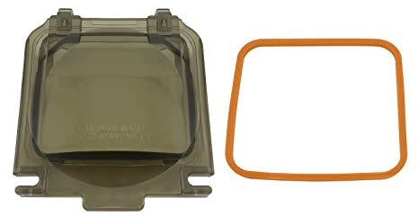 Poolzilla Couvercle de pompe de rechange SPX1600D avec joint, compatible avec Hayward Super Pump SP1600X5 SP1605X7 SP1607X10 SP1608X10 SP1610X15 SP1611X15 SP1615X20 SP1616X20 SP16211X15 X25, Lourd