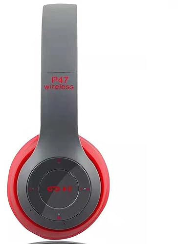 ELLENNE CUFFIE BLUETOOTH 4.1 WIRELESS / 3,5 MM HEADPHONE - COLORE ROSSO - COD.47