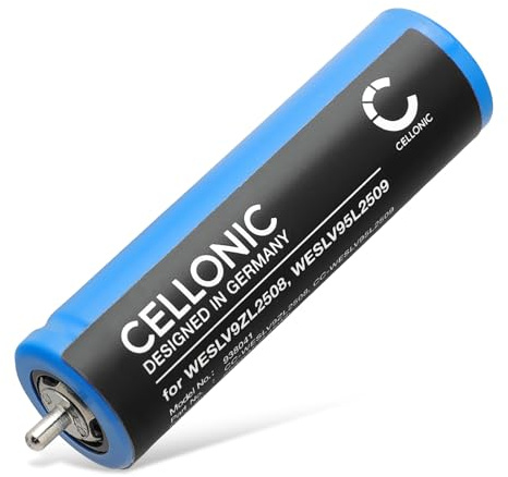CELLONIC Akku kompatibel mit Braun 5762, 570, Panasonic ER217, WESLV95L2508 | 680mAh, 3.6V, Lithium-Ionen für Panasonic ES8249, ES365, ER216, ER2301, ERCA35, Braun 5764, 50-B1000s, 50-M1000s, 50-W1000s