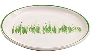 Zafferano Prato Piatto Dessert in Stoneware, Set 6 Pezzi