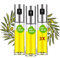AKITAInk - 3 pz Spruzzatore di Olio da 150 ml per Friggitrice ad Aria - Nebulizzatore Olio, Vaporizzatore per Cucina, Spray Olio Extra Vergine di Oliva - Accessorio per Cucina, Grigliate e Forno