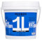 MEEDEN Blau Acrylfarben 1L: Heavy Body Gloss Acryl Farbe für Leinwand Holz Wand Textile, Groß Acrylic Paint - Wasserfest & Ungiftig & Schnelltrocknend - Kobaltblau