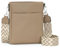 SOGYECS Damen Handy Umhängetasche Crossbody Bag Damen Handytasche zum Umhängen, Umhängetasche Damen Handtasche Klein Khaki