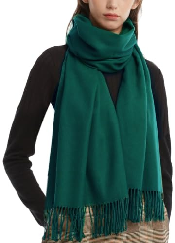 FURTALK Damen Großer Winterschal Halstuch Warmes Feinstrick Winter Schal