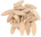 sourcing map 1000Pcs Wood Joiner Biscuits, 45x16x3.8mm Woodworking Biscuits, Wood Board Docking Tool Joiner Accessories for Carpenters and DIY Projects