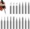 17Pcs 900M Lead-Free Soldering Iron Tips,Replacement Soldering Tip Set,Soldering Tips for Hakko, Radio Shack, Quick, Aoyue, Yihua Solder Station,Welding Head Tool Replacement Accessories
