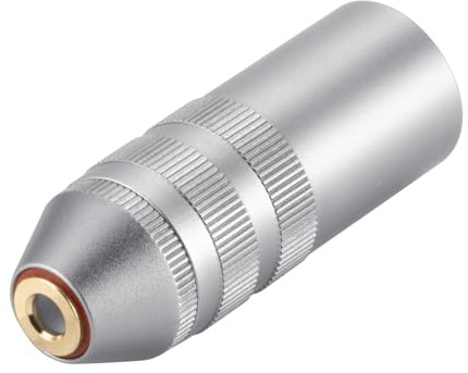 Alphatec XLR 4-Pin to 4.4mm Balanced Adapter, Aviation Aluminum Alloy & Pure Copper Core, Studio-Grade Audio Conversion Plug for Pro Gear