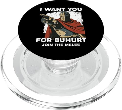 Buhurt Krieger Propaganda – Ritterturnier Tjost HEMA Buhurt PopSockets PopGrip für MagSafe