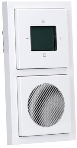 Busch-Jaeger 8240-84 Busch-Radio iNet Komplettset (Thermoplast) Studioweiß 2CKA008200A0155