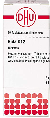 DHU Ruta D12 Tabletten, 80 St. Tabletten