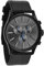 Nixon Armbanduhr Sentry Chrono Leder Black Gator